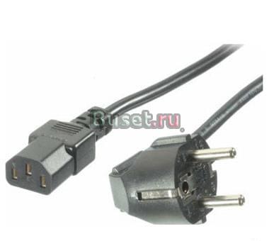 Новые кабели питания монитор/коппьютер 220V 1.8m Москва