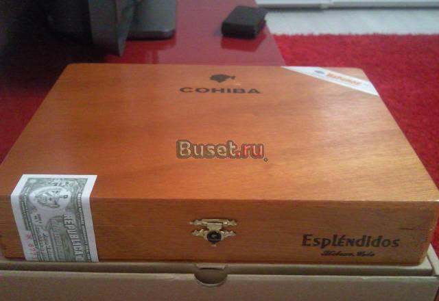 Свежие кубинские сигары Cohiba Esplendidos. Дешево Москва