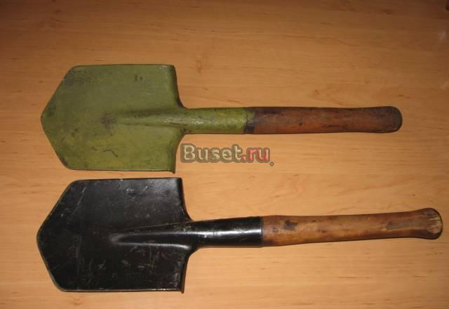 Малые пехотные лопаты ркка 1943 и 1944 годов Москва