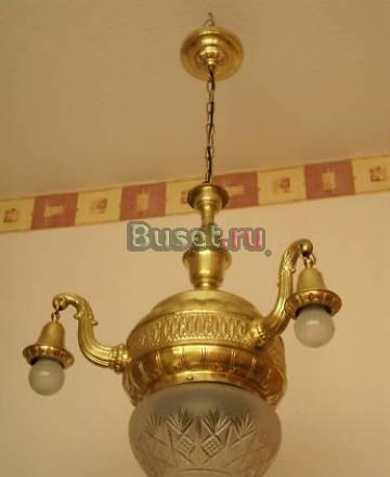 Старинная люстра, начало хх века Москва