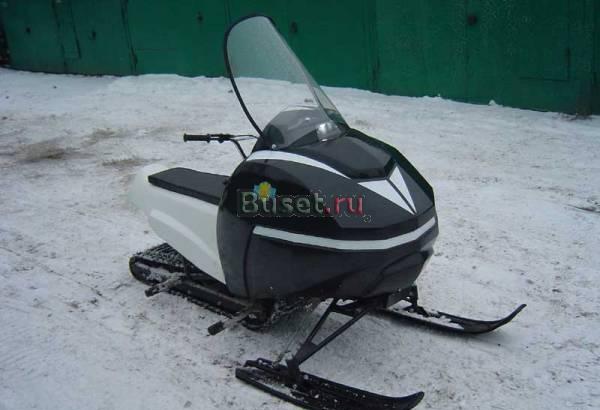 Отечественные снегоходы Фантек. Снегоход Лайка. Москва