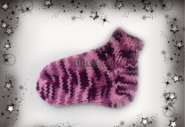 Вязаные носочки Москва