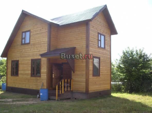 Дача, вся из бруса в пригороде Александрова, лес Москва