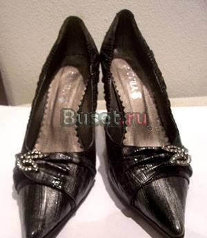 Туфли темно-серебристые Москва