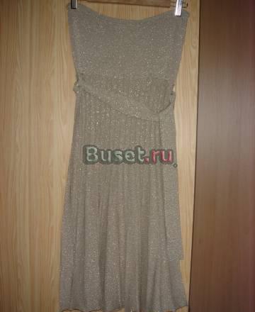 Платье золотое Zara Москва