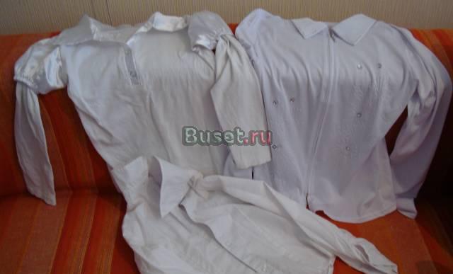 Блузки белые школьные д/девочки Санкт-Петербург