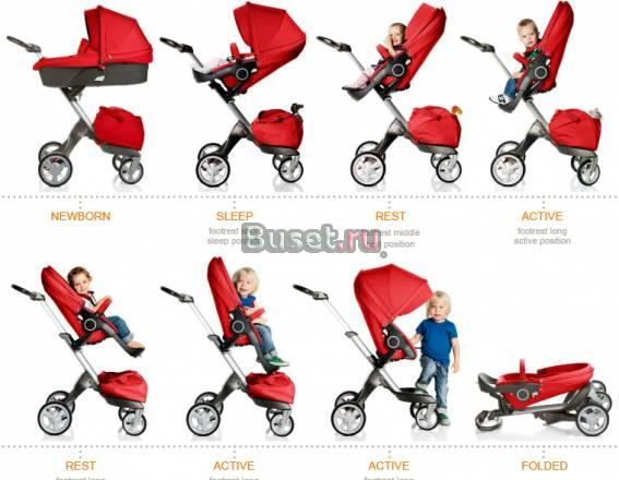 Stokke и другие элитные коляски новые Москва