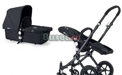 Bugaboo All Black (черный канвас, черное шасси) Москва