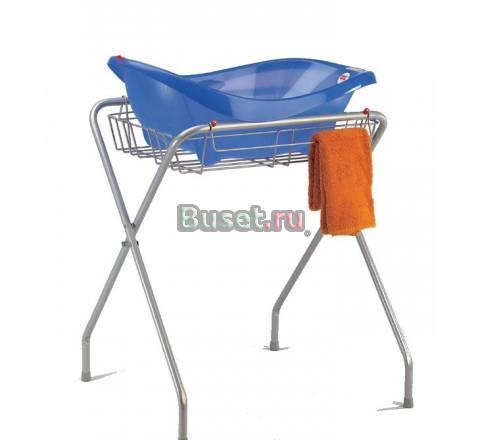 Анатомическая детская ванночка Ok Baby + подставка Москва