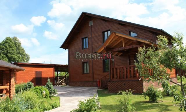 Деревянный коттедж, Новорижское шоссе Москва