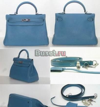 Hermes Kelly голубая в Москве распродажа Москва