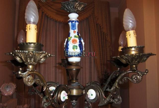 Люстра  Каподимонте с медальонами Москва