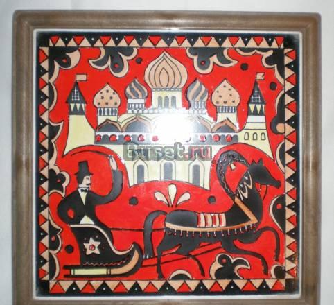 Панно картина. керамика Москва