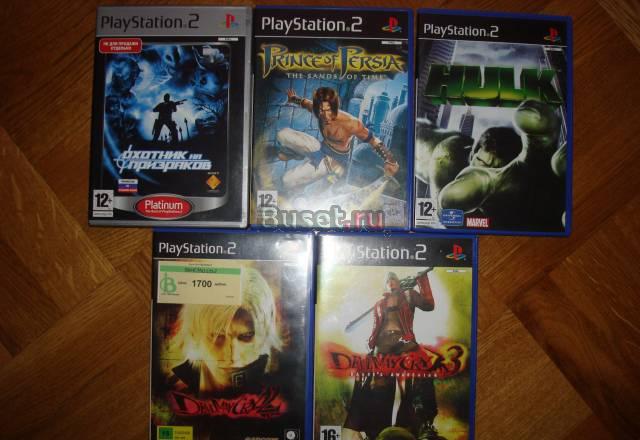 Продам лицензионные игры на ps2 (5 игр за 2000р) Москва
