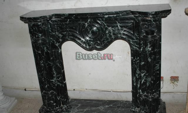 Мраморный камин, колонны Москва