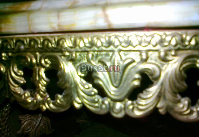 Столик бронзовый с ониксом для реставрации Москва