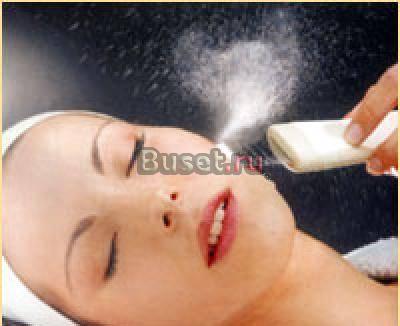 Чистка лица-не травматичнаяУльтрозвуковая Москва