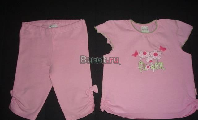 Красивый летний к-кт на девочку (капри+футболка) Санкт-Петербург