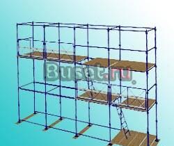 Леса строительные рамные хомутовые штыревые Москва