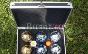 Петанк, боча на 6 шаров в металлическом кейсе Москва