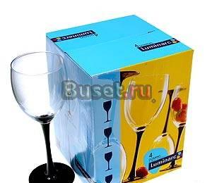 Фужеры Domino, Luminarc для вина 4 шт. новые Москва