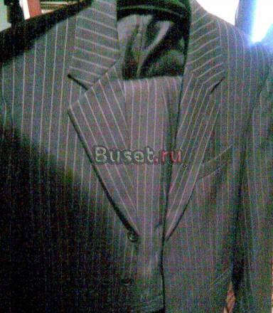 Костюм мужской. Цвет черный зебра Лыткарино