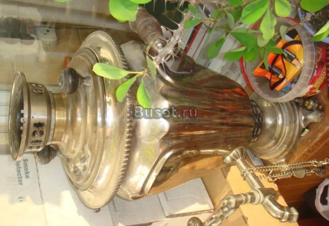 Самовар на дровах никель первая половина хх века Москва