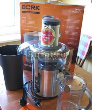 Новая Соковыжималка Bork JU CUP 22130 SI Германия Москва