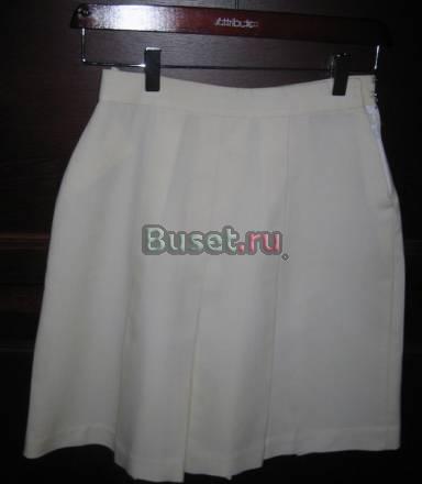 Sale-юбка белая 100 шерсть Москва