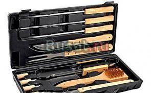 Набор для барбекю в чемодане Москва