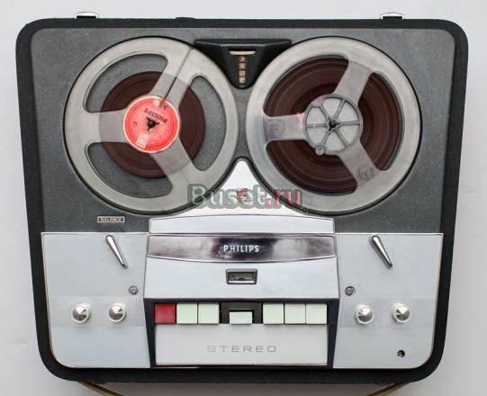 Катушечный магнитофон Philips EL-3534 1963г Москва