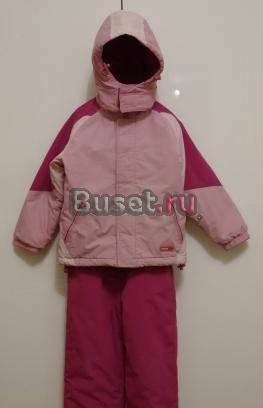 Комплект (брюки + полукомбинезон)для девочек фирмы Москва