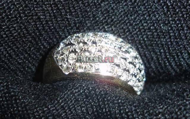 Шикарное кольцо зол.750, с чистейшими бриллиантами Москва