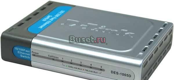 Коммутатор D-Link DES-1005D Москва