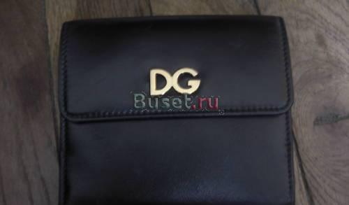 Кожаный кошелек Dolce  Gabbana Москва