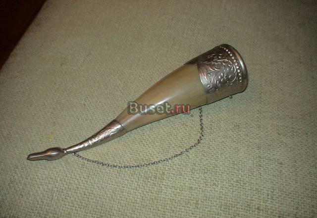 Продам рог для вина на цепочке СССР Москва