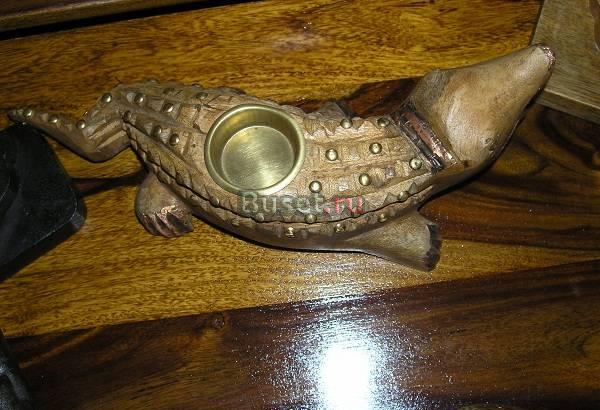 Подсвечник крокодил Москва