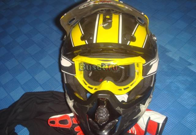 Шлем для мотокросса на ребёнка или маленькую голов Москва