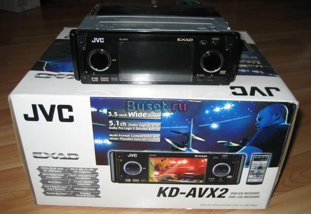 Автомагнитола JVC KD-AVX2 с ЖК дисплеем Санкт-Петербург