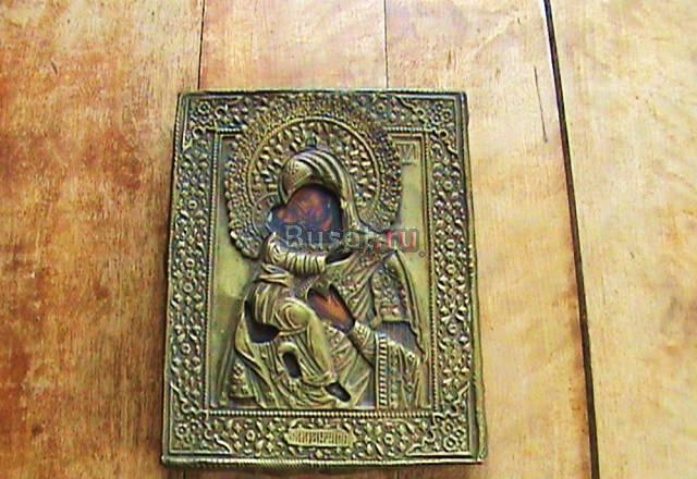 Старая икона 97х67см и в окладе Москва