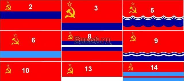Флаги республик СССР Ульяновск