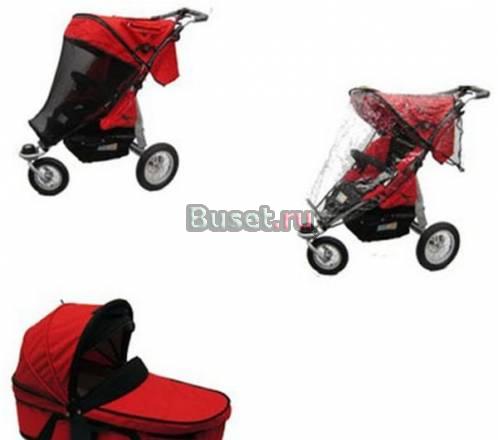 Коляска 2 в 1 TFK Joggster Twist (красная.) Санкт-Петербург