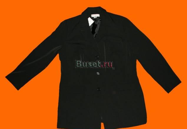 Жакет чёрный удлинённый, новый, Германия Санкт-Петербург