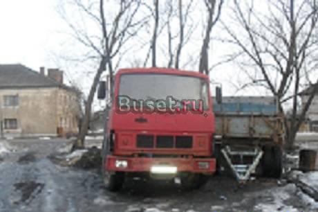 Маз 550 с прицепом Сонково