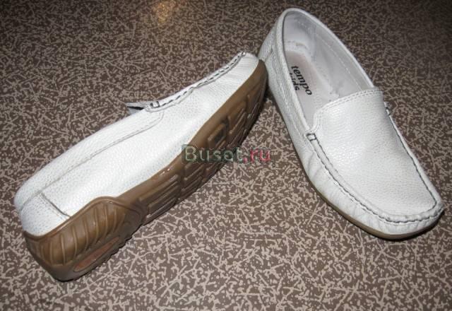Мокасины кожаные Москва