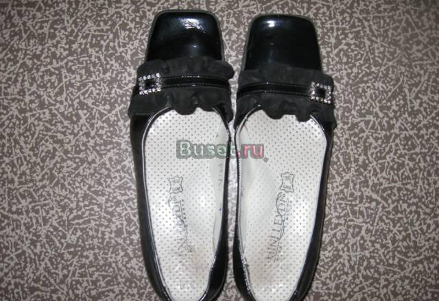 Туфли лаковые кожаные Москва