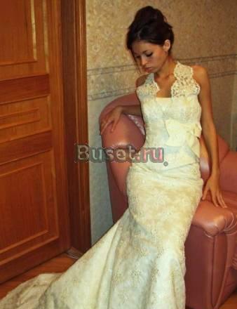 Элегантное новое дизайнерское свадебное платье Москва