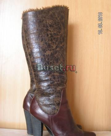 Сапоги зима нат.кожа/мех (р.36-37) Ростов-на-Дону