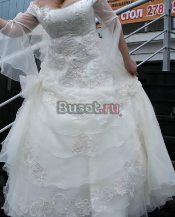 Свадебное платье большого размера Казань