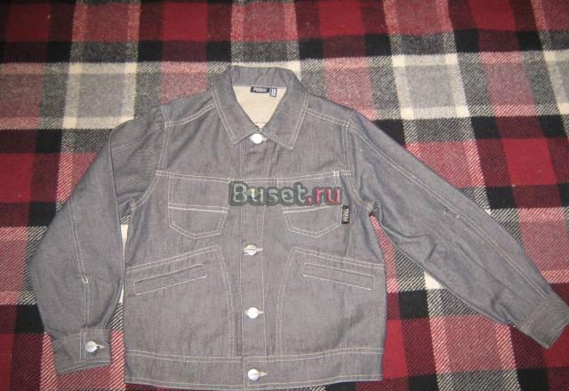 Куртка джинсовая серая Москва
